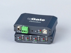 uGate-400H [시스템베이스, 산업용 USB 허브, USB HUB, 시리얼통신]